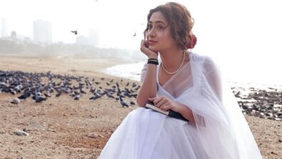 Shivangi Joshi raises heat in white see-through saree, see ravishing pics