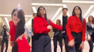Shweta Tiwari aces ‘Jhoome Jo Pathaan’ signature steps in one take, watch