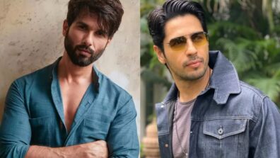 Sidharth Malhotra and Shahid Kapoor: Two Handsome Tinseltown Hunks