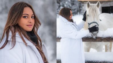 Sonakshi Sinha discovers ‘winter wonderland’, see pics