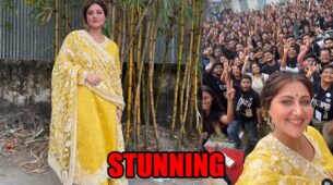 Swastika Mukherjee is elegance personified in yellow ethnic suit, check photos