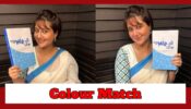Swastika Mukherjee Colour Matches Her Outfit With Her Special Book; Check Here