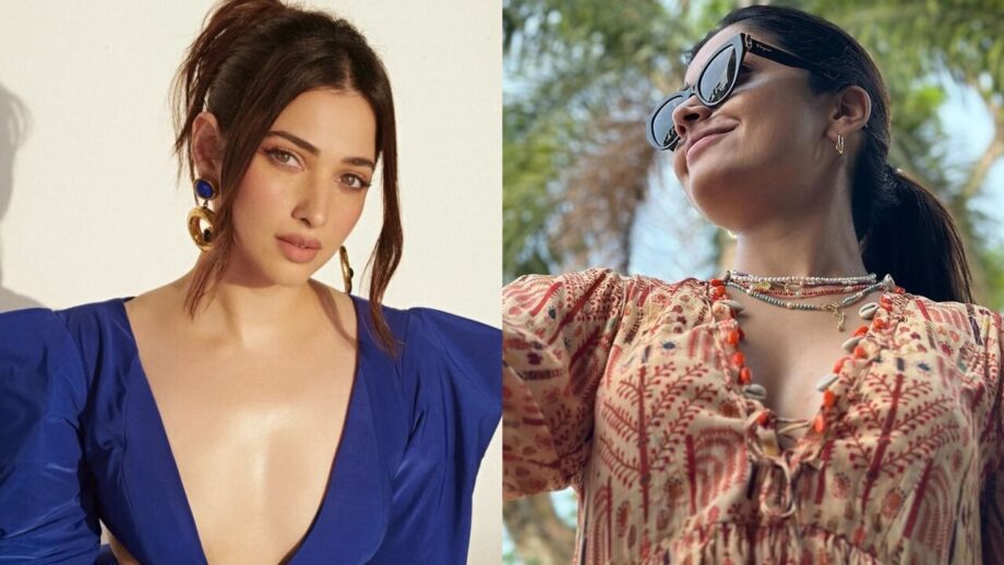 Tamannaah Bhatia and Rashmika Mandanna activate chill mode on, see pics 758488