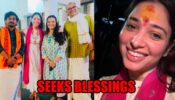 Tamannaah Bhatia seeks blessings at Guruvayur Temple, shares special photos for fans
