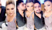 Throwback: Rakhi Sawant Shares A Video With Adil Khan In Silver Sleeveless Embellished Gown