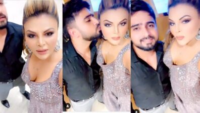 Throwback: Rakhi Sawant Shares A Video With Adil Khan In Silver Sleeveless Embellished Gown