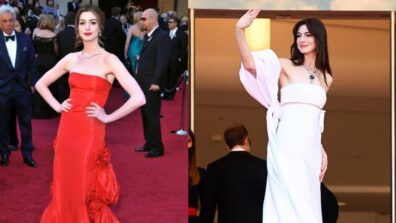 Times Anne Hathaway Turned Gorgeous In Strapless Dresses