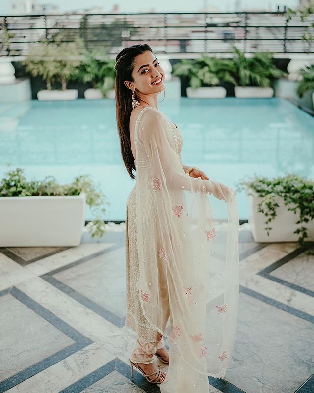 Times Rashmika Mandanna Served Fashion On Point In Salwar Suits 764794