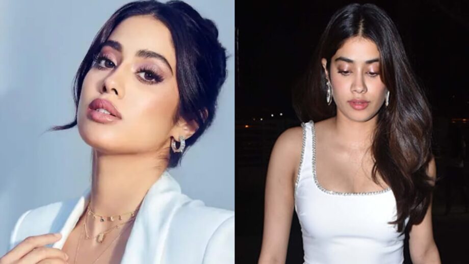 Times When Janhvi Kapoor Served Hotness Goals In White Hues And Minimal Makeup 753927