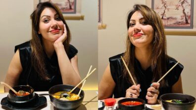 TMKOC diva Munmun Dutta’s love for Korean and Japanese food is eternal