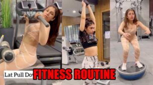 Tulsi Kumar Inspires Fans With Her Fitness Routine