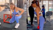 Uff Haye Garmi: Nikki Tamboli bends back like quintessential hottie during workout, see video