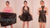 Urfi Javed Recreates Dustbin Bag Dress Moment; Netizens Praise