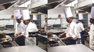 Viral Video : A Chef Training A Newbie Will Make You Lol