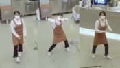 Viral Video: A Female Employee Dancing On Floor In Empty Cafe Is Cutest On Web