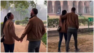 Watch: Esha Gupta Enjoys Delhi Winter With Her Boyfriend Manuel Guallar In Lodhi Garden