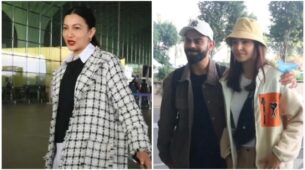 Watch: Gauahar Khan, Virat Kohli And Anushka Sharma Spotted At Mumbai Airport
