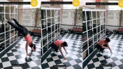 Watch: Kareena Kapoor performs power yoga