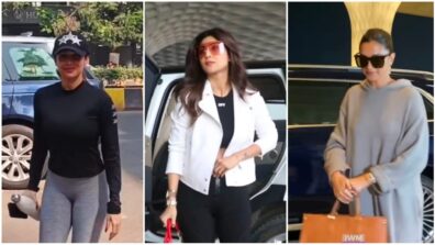 Watch: Malaika Arora, Shilpa Shetty, and Deepika Padukone Spotted at Mumbai Airport