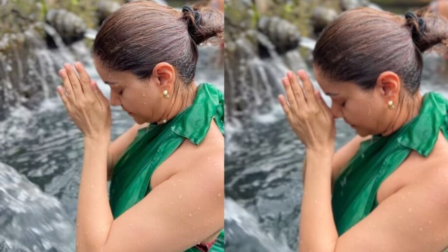 Watch: Rubina Dilaik takes hot splash in water, video goes viral 762116