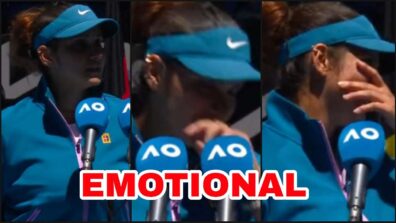 Watch: Sania Mirza gets emotional during farewell speech at Australian Open, see full video