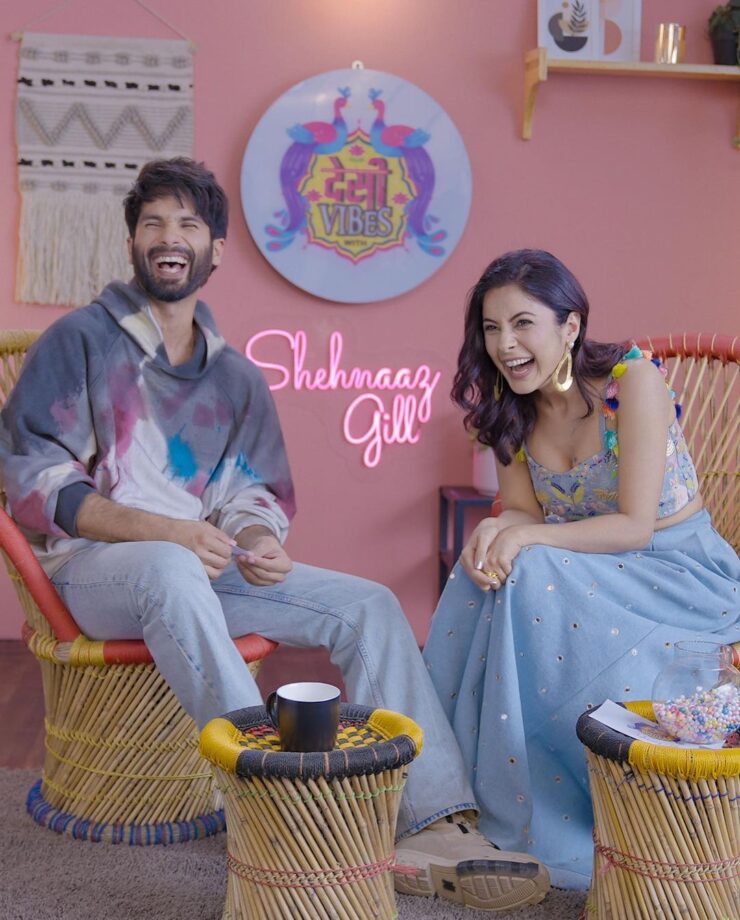 Watch: Shahid Kapoor and Shehnaaz Gill's unlimited goofy fun 764556