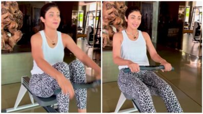 Watch: Shilpa Shetty did her fun workout, and encourages fans with her workout video