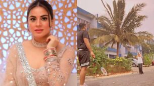 Watch: Shraddha Arya’s badminton goof-up with husband is LOL