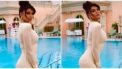 Watch: Urvashi Rautela Looks Sizzling Hot In White Skinny Fit Mini Dress