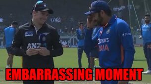 Watch video: Rohit Sharma forgets what to do after winning toss in India vs New Zealand’s 2nd ODI