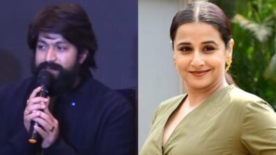 Watch: When KGF actor Yash made special request to Vidya Balan