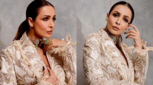 We Can’t Help But Adore Malaika Arora As She Poses In A Shantanu And Nikhil Original