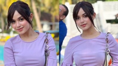 Who’s mystery man photobombing Jannat Zubair Rahmani’s latest snaps?