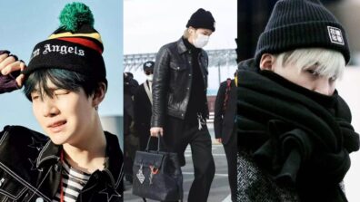 Winter Vibes: BTS Suga Teaches To Style The Cold Weather In Beanies