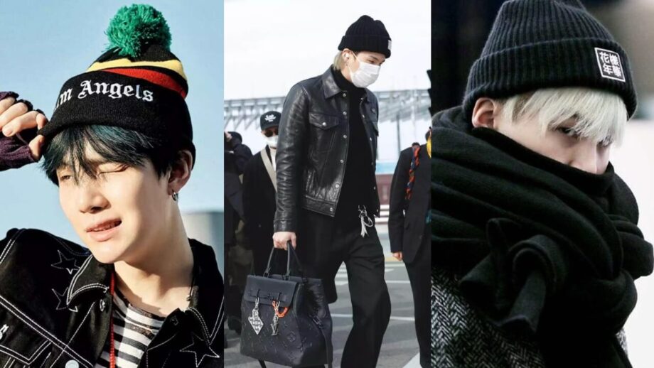 Winter Vibes: BTS Suga Teaches To Style The Cold Weather In Beanies 755946