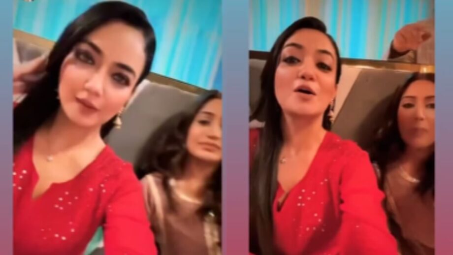 Yeh Mujhe Torture Kar Rahi Hai...: Surbhi Chandna lashes out on camera, see footage 756042