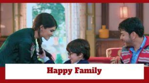 Yeh Rishta Kya Kehlata Hai: Akshara and Abhinav pose to be a happy family