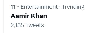 #14YearsOnTheTop trends as Aamir Khan's 14-year spree of breaking records gets broken by SRK's Pathaan 769371