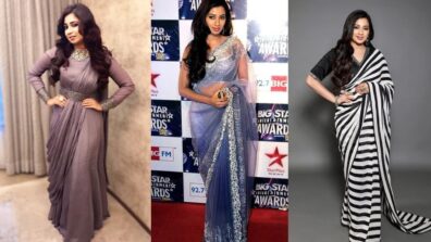 3 Times Shreya Ghoshal Inspires Us With Her Enchanting Sarees Outfits, See Pics