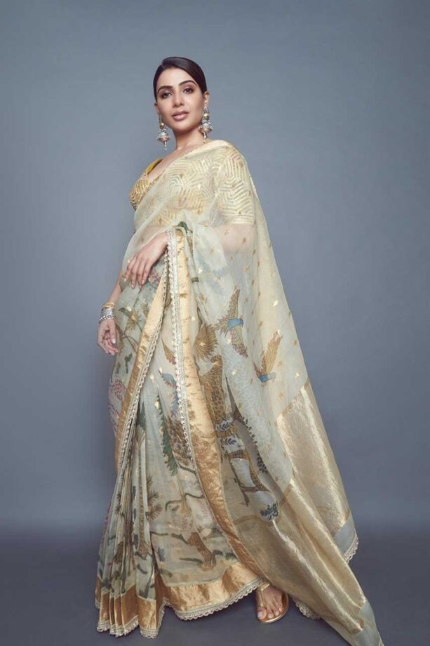 5 Times Samantha Ruth Prabhu Exudes Elegance In Saree Outfits, See Pics 770933