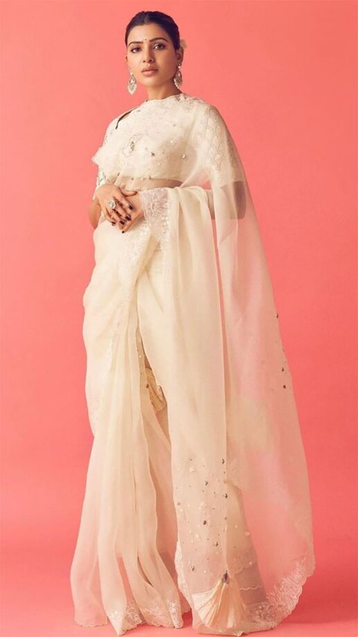 5 Times Samantha Ruth Prabhu Exudes Elegance In Saree Outfits, See Pics 770934