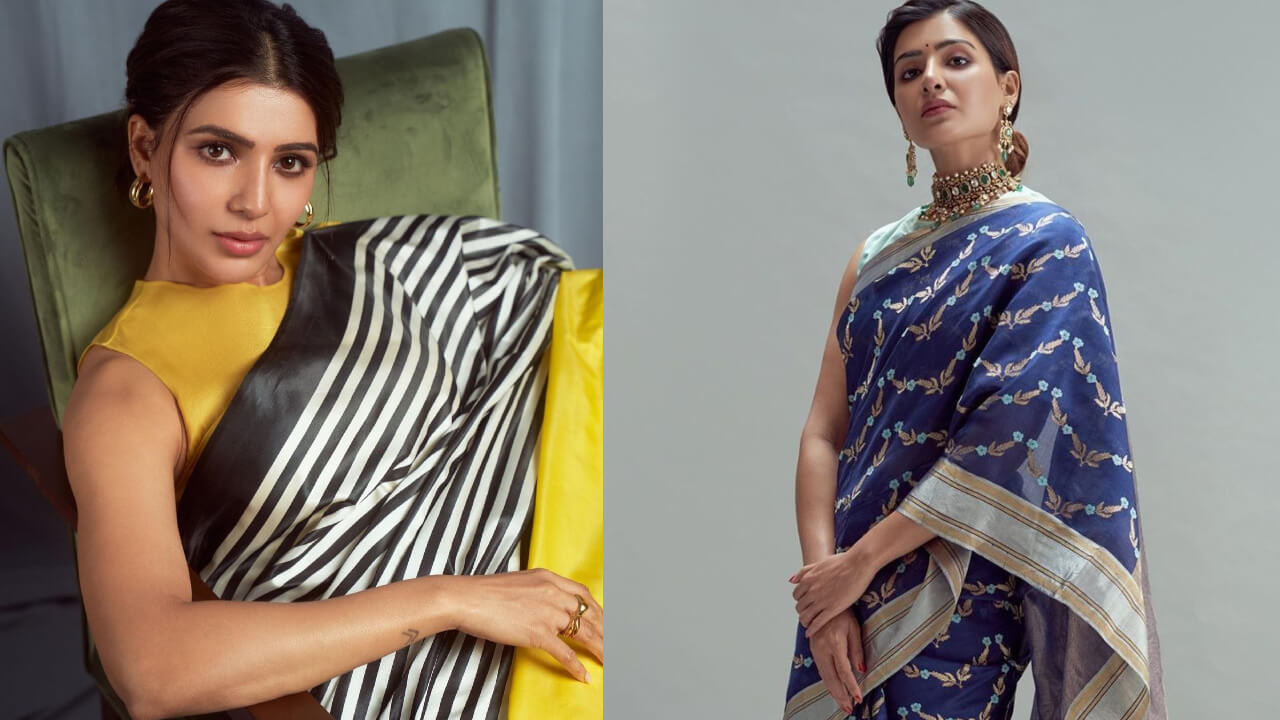 5 Times Samantha Ruth Prabhu Exudes Elegance In Saree Outfits, See Pics 770936