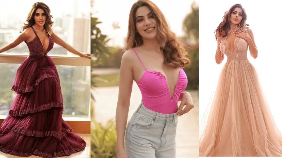 6 Times Nikki Tamboli's Plunging Necklines Made The Internet Go Crazy 776624