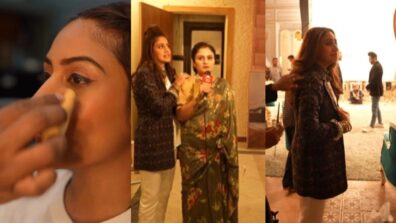 A peek into Surbhi Chandna’s hectic life at Sherdil Shergill’s sets