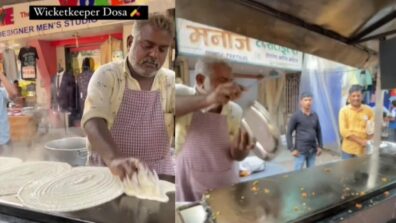 A Street Vendor’s Wicketkeeper Dosa Goes Viral; Users Call It Competition For MS Dhoni