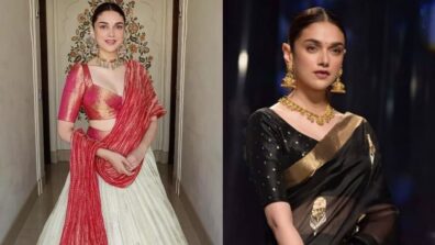 Aditi Rao Hydari’s Subtle Look In Ethnic Drapes