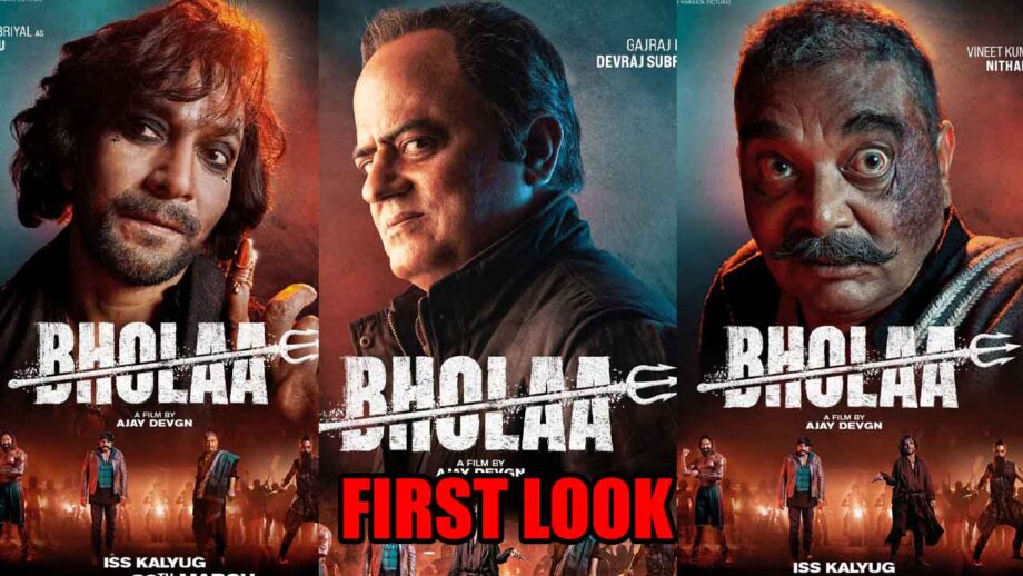 Ajay Devgn drops first look of Deepak Dobriyal, Gajraj Rao and Vineet Kumar from movie Bholaa 767007