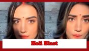 Akshara Singh Gives Her Fans A Holi Blast; Check Here