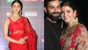 Alia Bhatt To Anushka Sharma: Learn How To Glamup In Red Sarees
