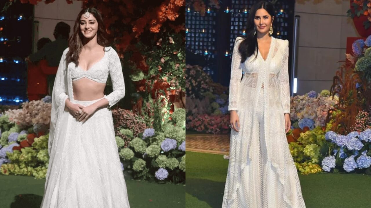 Ananya Panday To Katrina Kaif: Bollywood Celebrities Dressed In Ivory Outfits, See Pics 774504